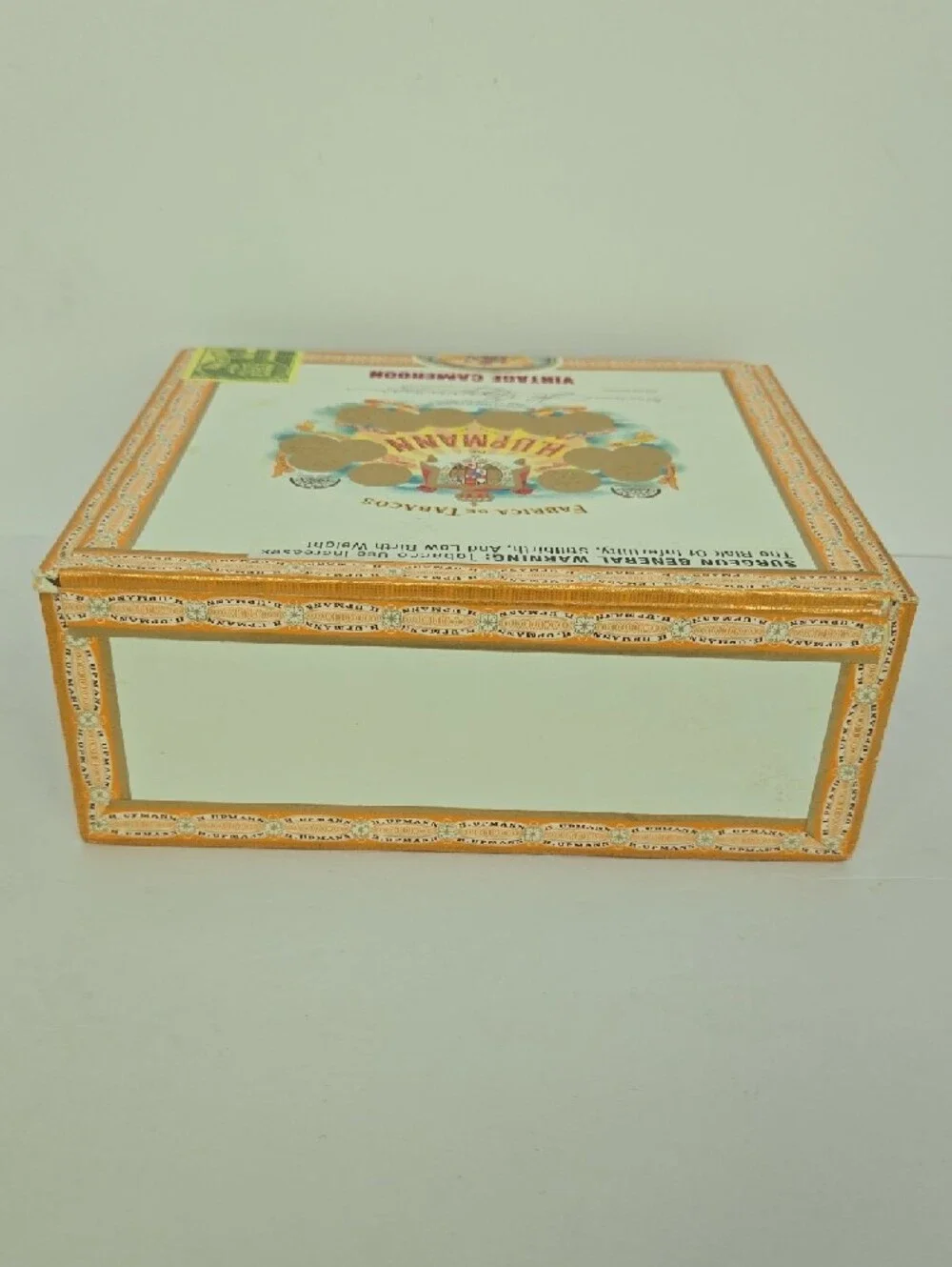 Vintage H. Upmann Vintage Cameroon Empty Cigar Craft Box
